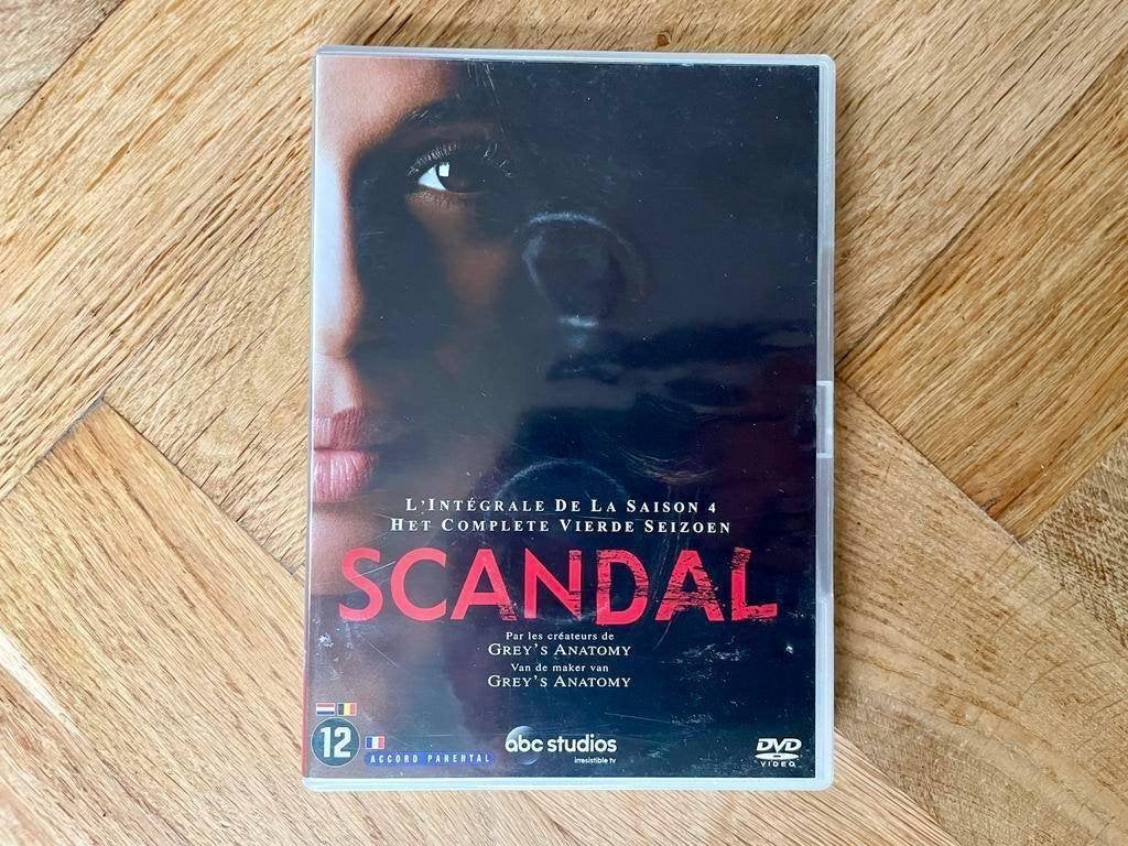 Scandal - Seizoen 4 op DVD (krasvrij, met NL), Engels, Nederlands, Drama, Seizoen 4