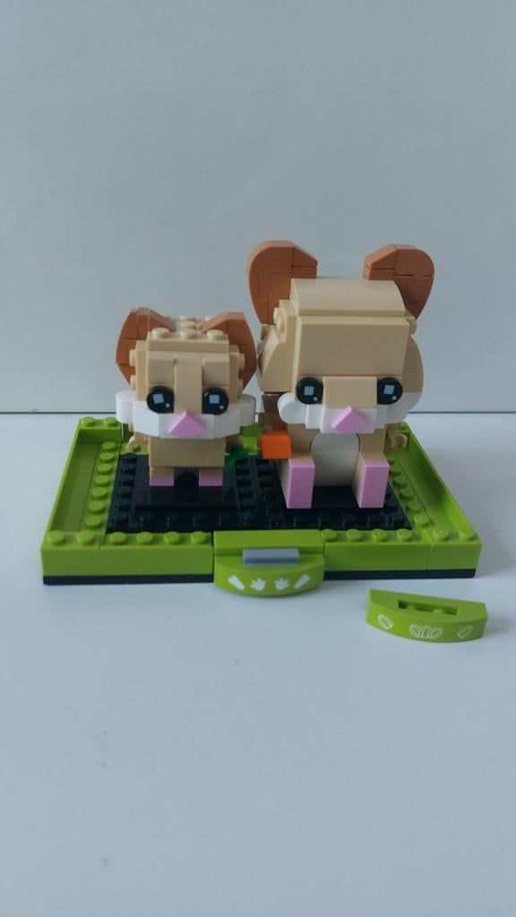 Lego BrickHeadz 40482 Hamster, BrickHeadz, Lego, Ophalen of Verzenden, Zo goed als nieuw