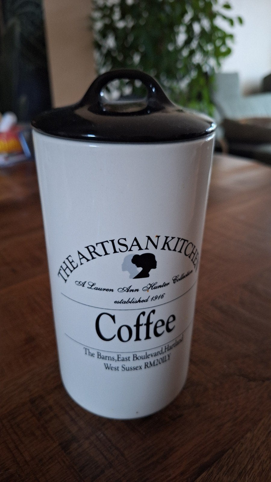 Opbergpotten voor koffie en uien - The Artisan Kitchen, Huis en Inrichting, Ophalen, Zo goed als nieuw, Voorraadpot, Steen/keramiek