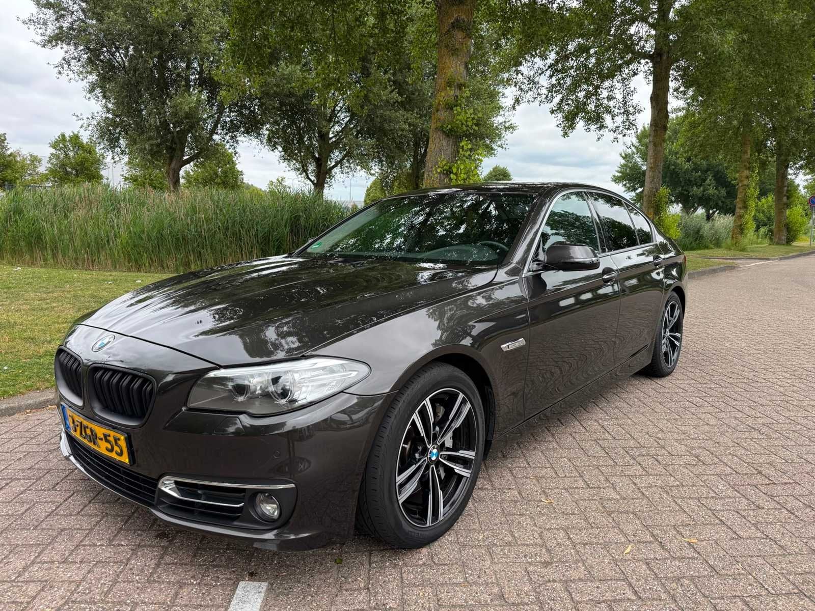 BMW 528i High Executive Automaat, 3-ZGR-55, Auto's, BMW, Automaat, Achterwielaandrijving, Gebruikt, Euro 6