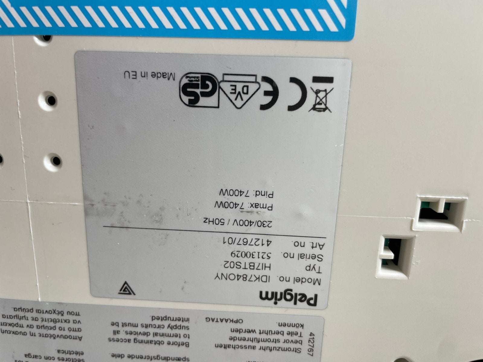 Pelgrim IDK784ONY Inductiekookplaat - Defect, Ophalen, Gebruikt, 4 kookzones, Inbouw
