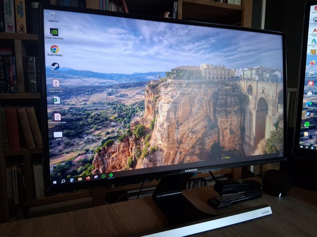 24 inch Samsung monitor, Audio, Tv en Foto, Televisies, Ophalen, 100 cm of meer, 50 Hz, Samsung