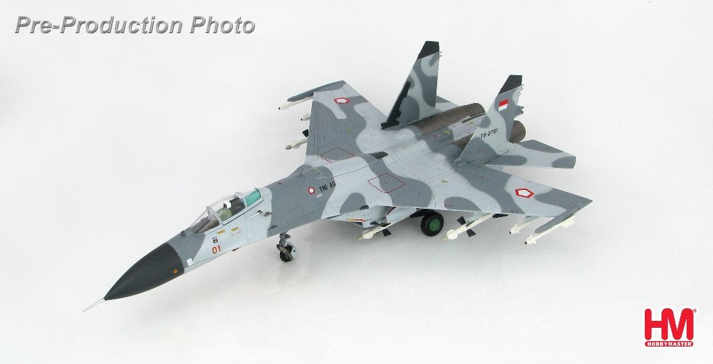 Su-27SK Flanker Indonesian Air Force Hobby Master HA6004, Verzenden, Nieuw, Military-Models VJ Mendelssohnstraße 29 info@military-models-vj.de