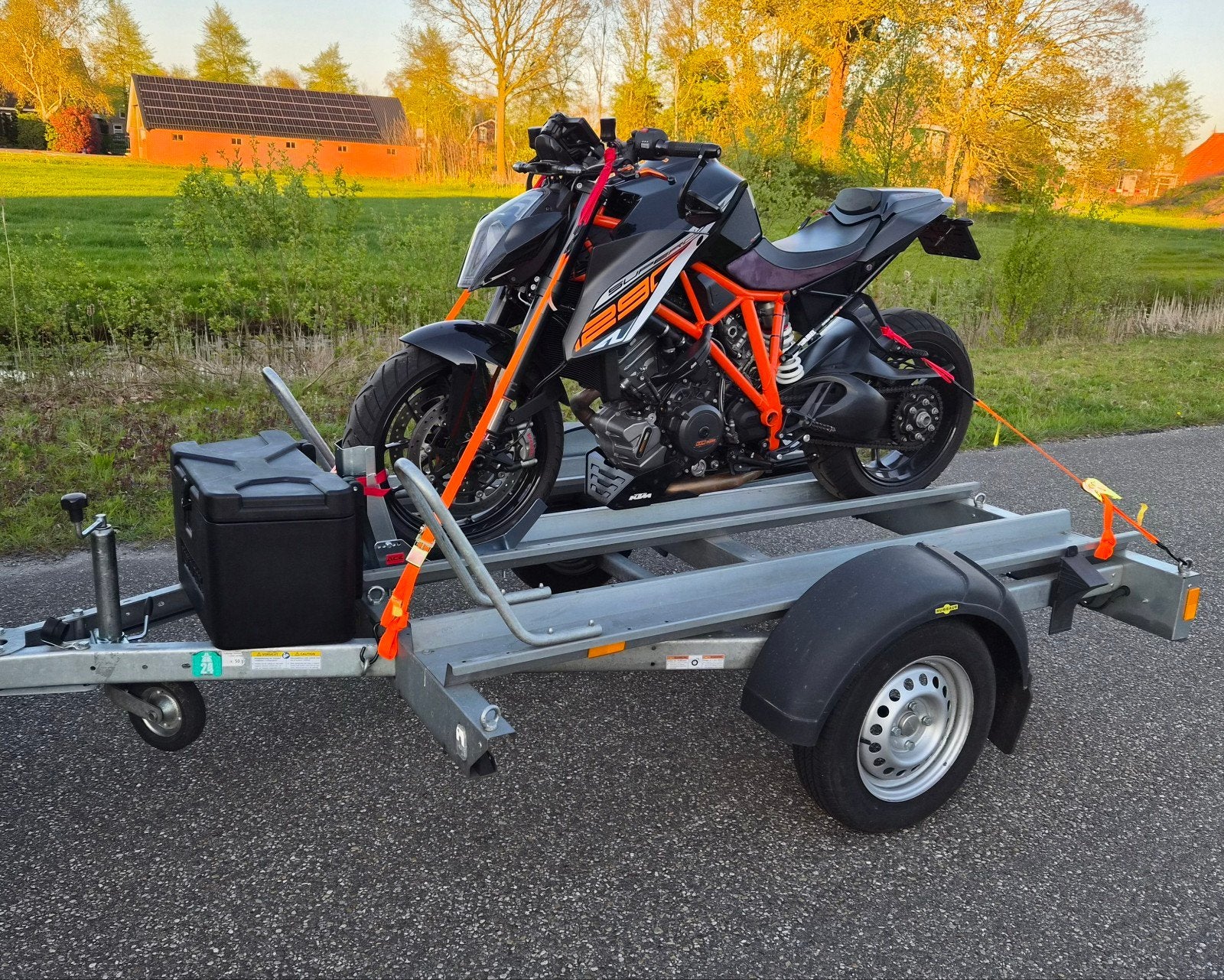 Motortrailer huren 1-2 motoren | Regio Wolvega | €30 p/d🏍✅️, Diensten en Vakmensen, Verhuur | Auto en Motor