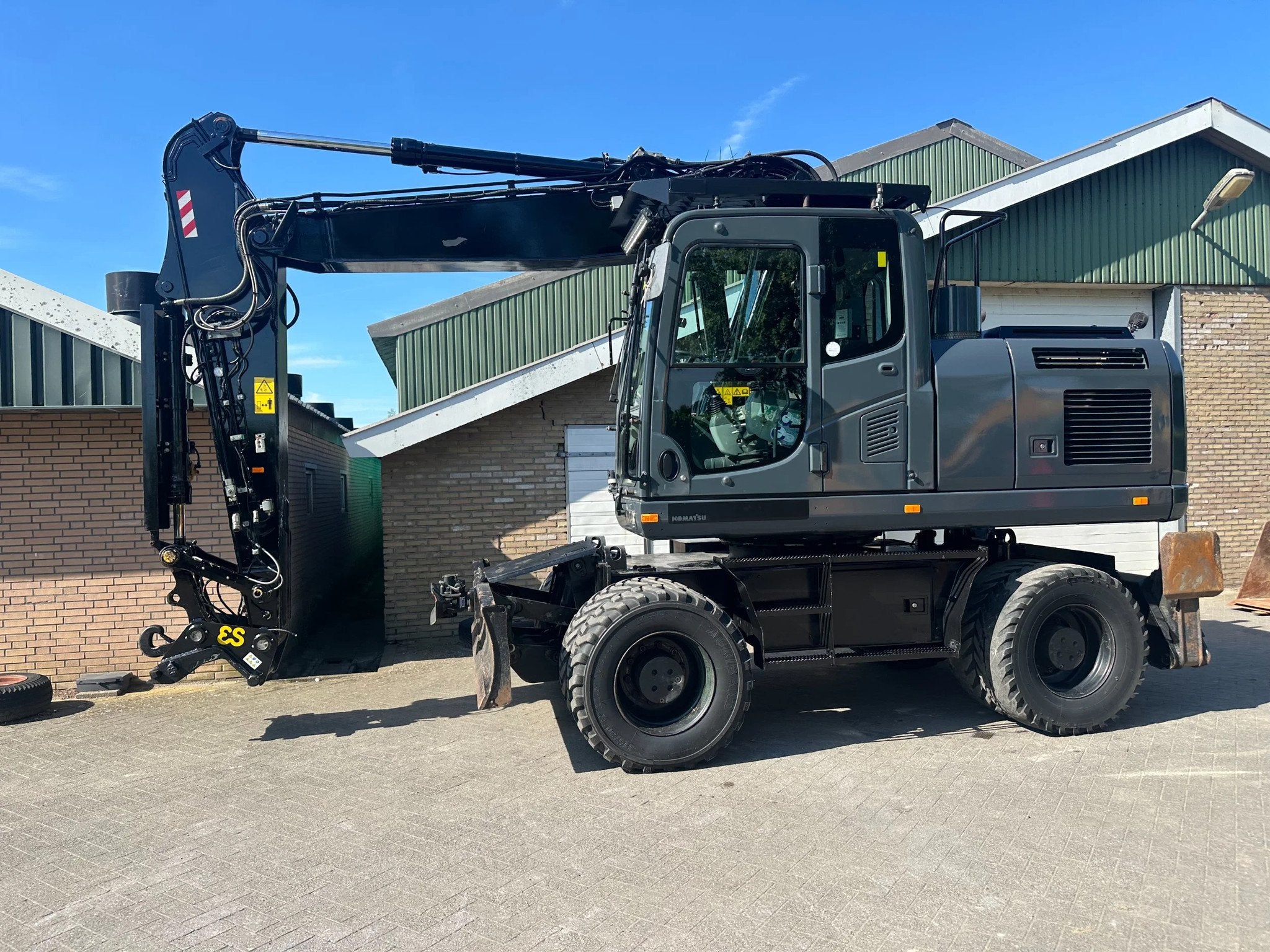 Komatsu PW180-10 (bj 2018), Graafmachine