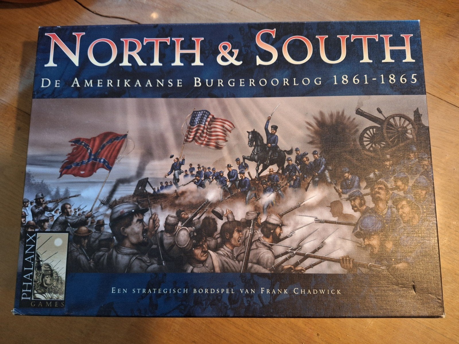 North & South: De Amerikaanse Burgeroorlog 1861-1865, Een of twee spelers, Ophalen of Verzenden, Zo goed als nieuw, Phalanx Games