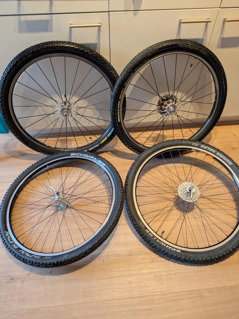 26” MTB wielsets – White Industrie / Spinergy SPOX – retro, Fietsen en Brommers, Fietsonderdelen, Ophalen of Verzenden