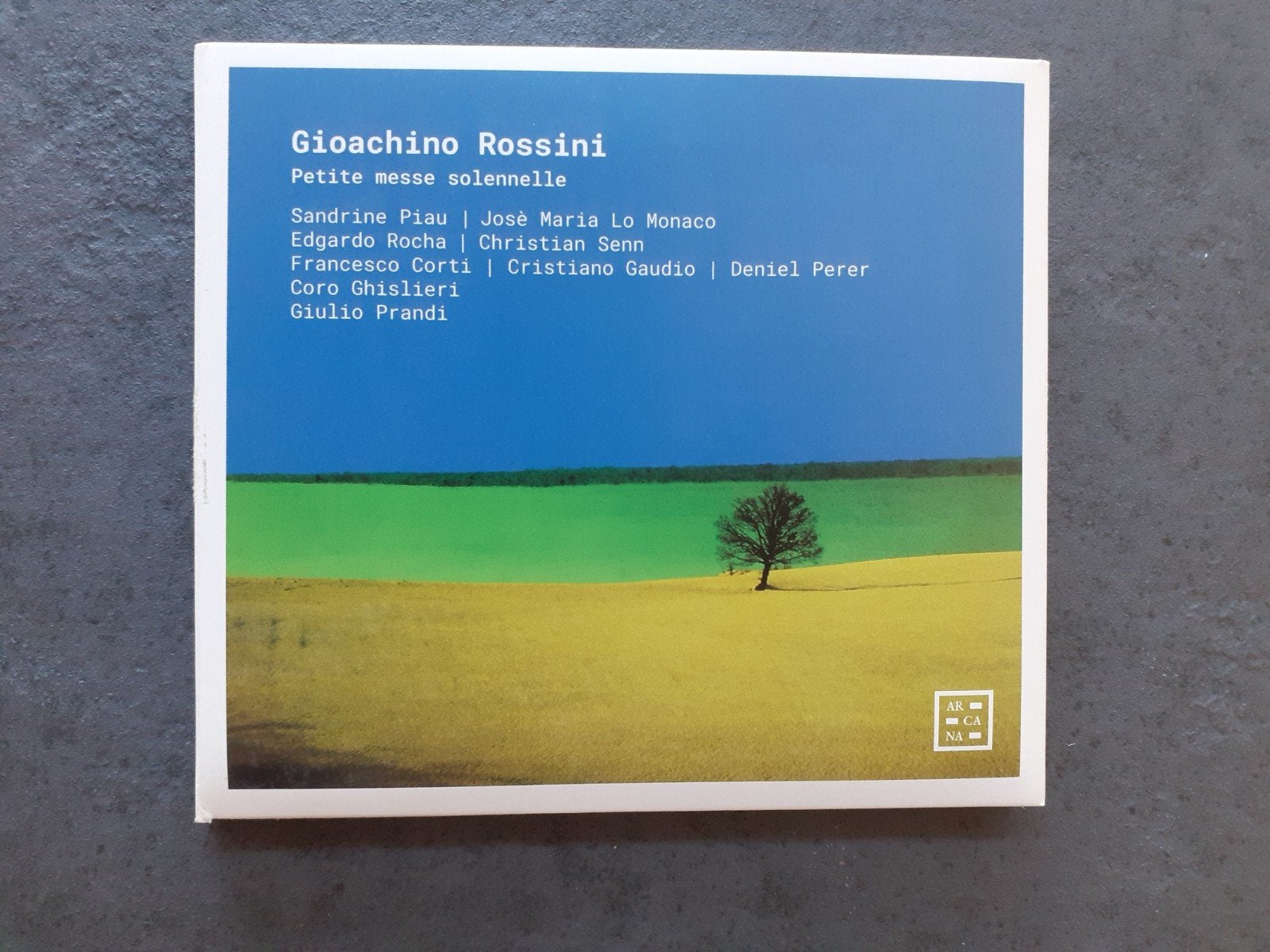 Rossini: Petite Messe Solennelle gesigneerde cd, Ophalen of Verzenden, Romantiek, Zo goed als nieuw