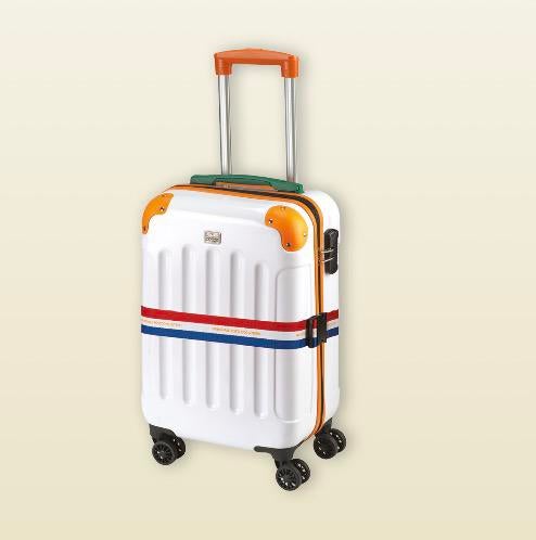 2x Reiskoffer trolly postcodeloterij, Ophalen, 50 tot 60 cm, Hard kunststof, Zo goed als nieuw
