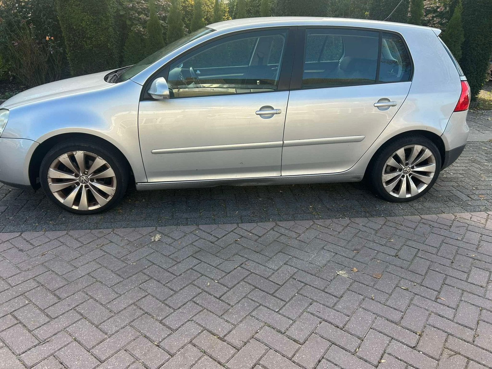Volkswagen Golf 1.6 16V FSI 85KW 2007 Grijs loop of sloop, Gebruikt, Ophalen of Verzenden, Motorkap, Volkswagen