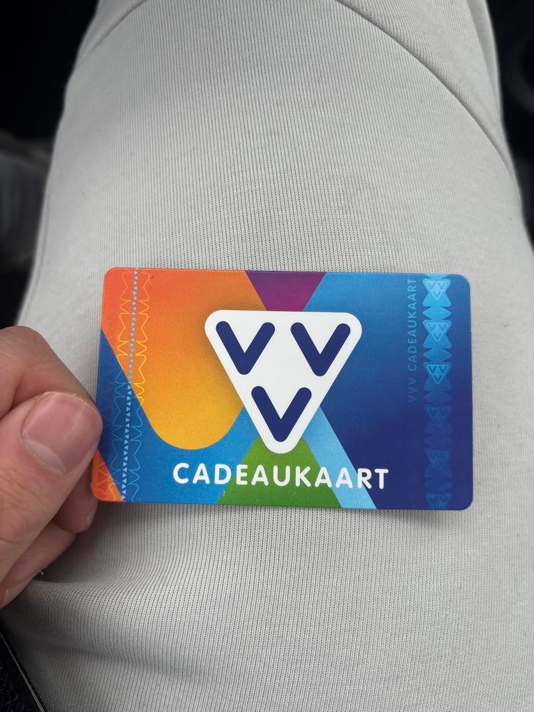 Vvv Cadeaukaart ter waarde van €50, Eén persoon, Cadeaubon, VVV-bon