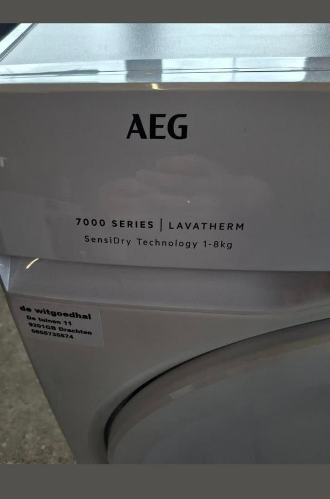 Aeg warmtepompdroger 7000 serie zogoed als nieuwe, AEG, Wolprogramma, Electrolux Home Products Germany GmbH, Fürther Str. 246, 90429 Nürnberg, Duitsland