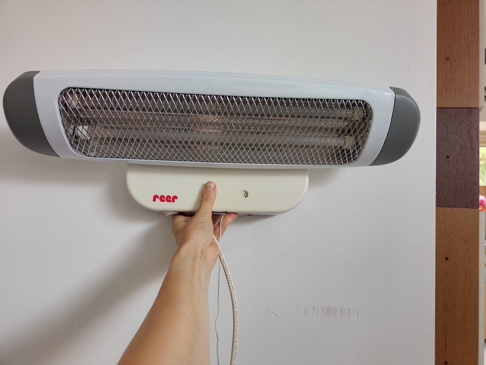 Warmtelamp voor natuurlijke kraamzorg / verschonen, Kinderen en Baby's, Ophalen of Verzenden, Gebruikt