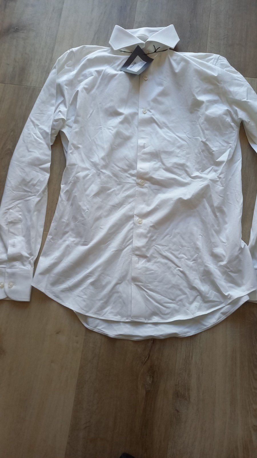 Nieuw Gentiluomo overhemd wit - Fashion Fit - Maat 38, Halswijdte 38 (S) of kleiner, Wit, Nieuw, Ophalen of Verzenden