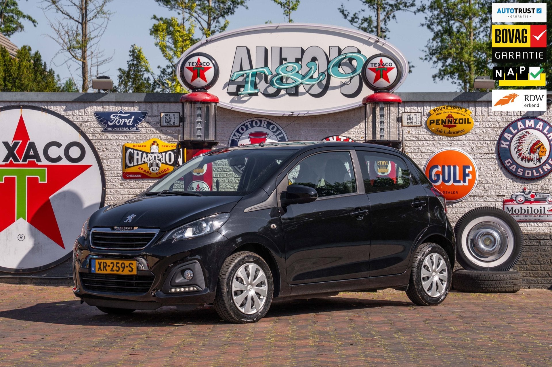Peugeot 108 1.0 e-VTi Active 1e Eig. 28.600 km +NAP NL-auto, Stof, Gebruikt, Euro 6, 4 stoelen