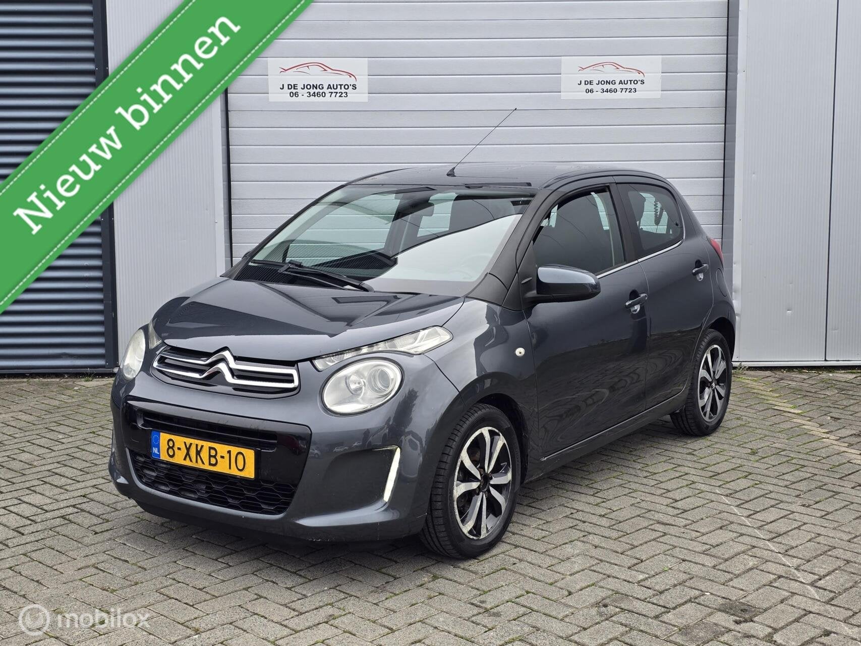 Citroen C1 1.0 e-VTi Shine Clima! Achteruitrij camera!, Auto's, Voorwielaandrijving, Euro 5, Stof, Gebruikt
