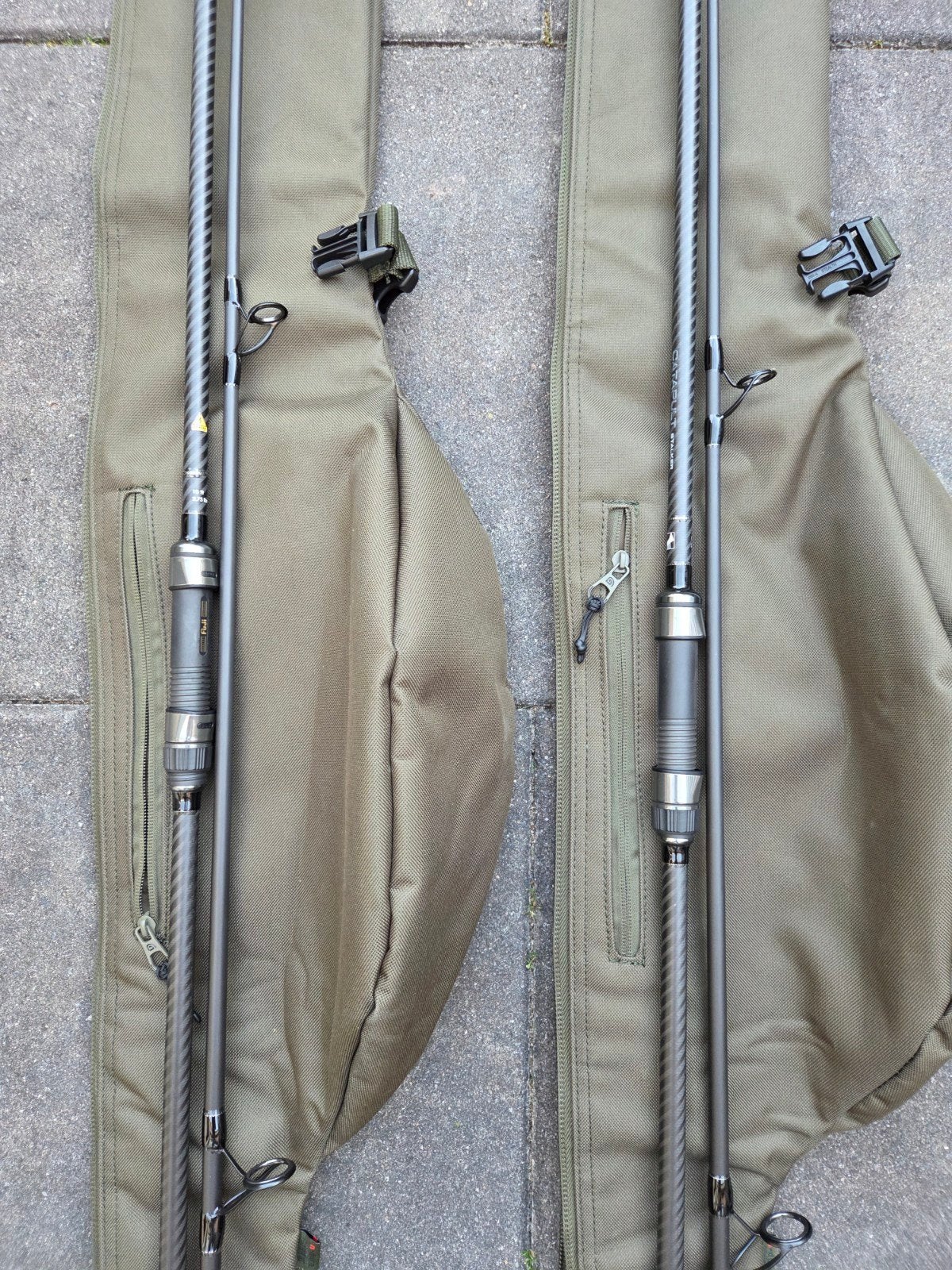 2x Sportex Catapult Stalker 10ft 2.75lb met Trakker sleeve, Ophalen of Verzenden, Zo goed als nieuw, Werphengel