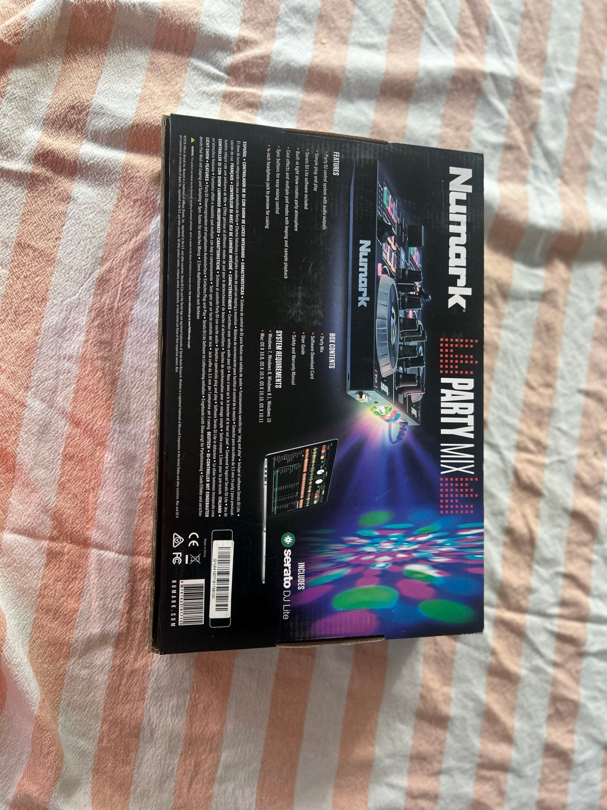 Numark Party Mix DJ Controller met ingebouwde lichtshow, Ophalen of Verzenden, Zo goed als nieuw, Dj-set, Numark