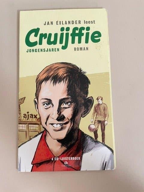 4 cd luisterboek. Cruijffie. Jongensjaren Johan Cruijff 2012, Ophalen, Zo goed als nieuw, Ajax, Overige typen