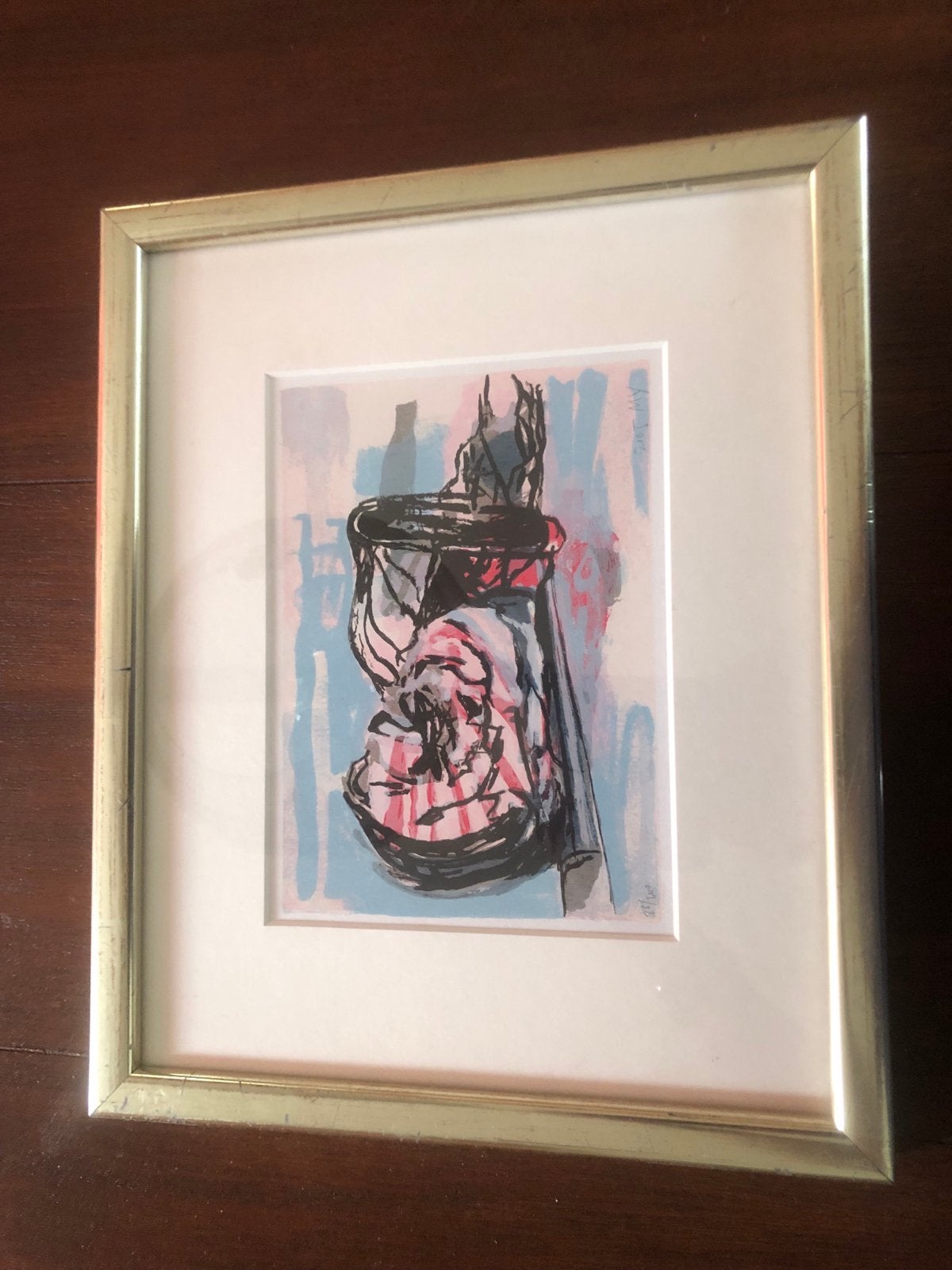 Zeefdruk Spaanse kunstenaar Miguel Ybanez 1946 31x38 cm, Antiek en Kunst, Kunst | Litho's en Zeefdrukken, Gelimiteerde oplage