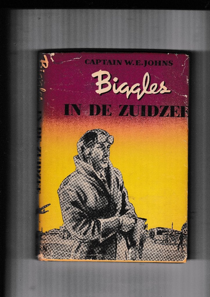 Biggles in de zuidzee . BORN - 2e 1953, Ophalen of Verzenden, Gelezen
