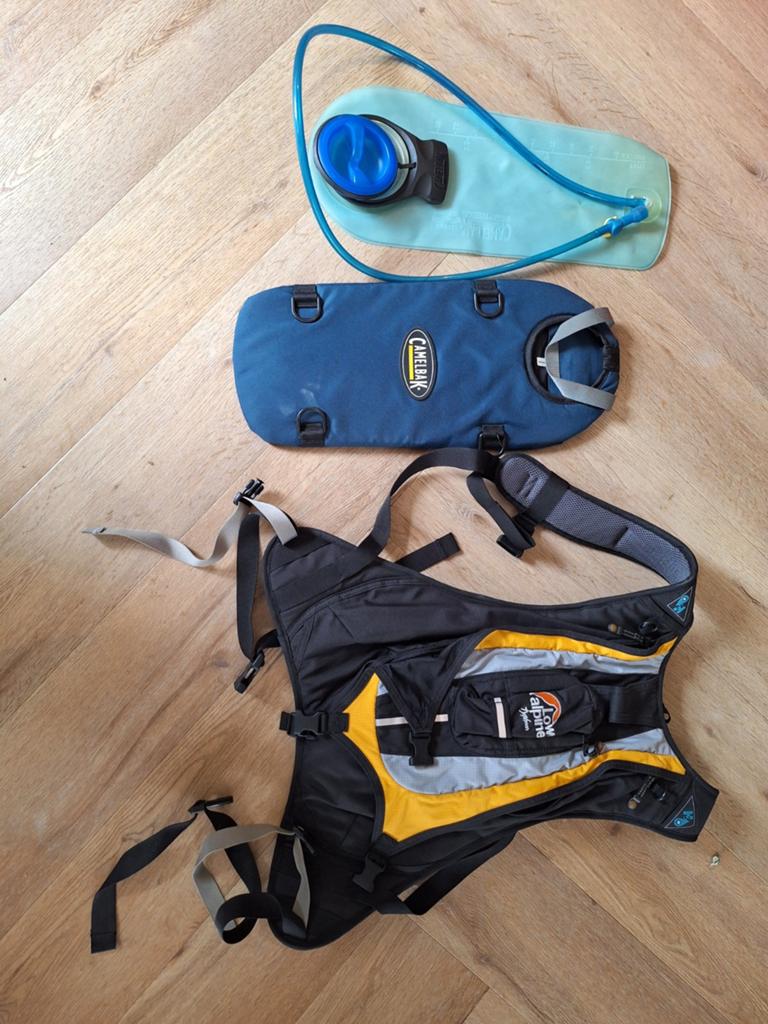 Camelbak met Lowe Alpine rugtas - Hydratatiesysteem, Ophalen of Verzenden, Gebruikt