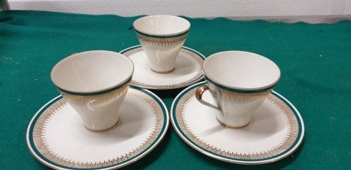 Kop en schotels 6-delig valerar, Ophalen of Verzenden