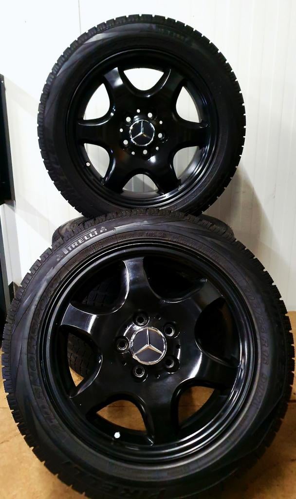 ORIGINELE MERCEDES SLK 16INCH BREEDSET + PIRELLI BANDEN, Auto-onderdelen, Banden en Velgen, Ophalen, Gebruikt, 16 inch, Banden en Velgen