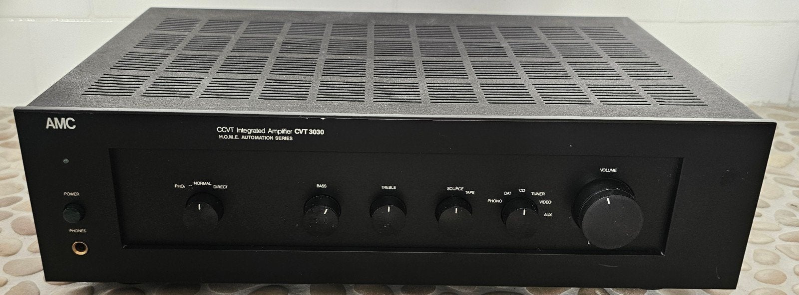 AMC CVT-3030 Hybride MOSFET buizenversterker EL34 serviced, Versterker, Ophalen of Verzenden, Nvt, Nvt