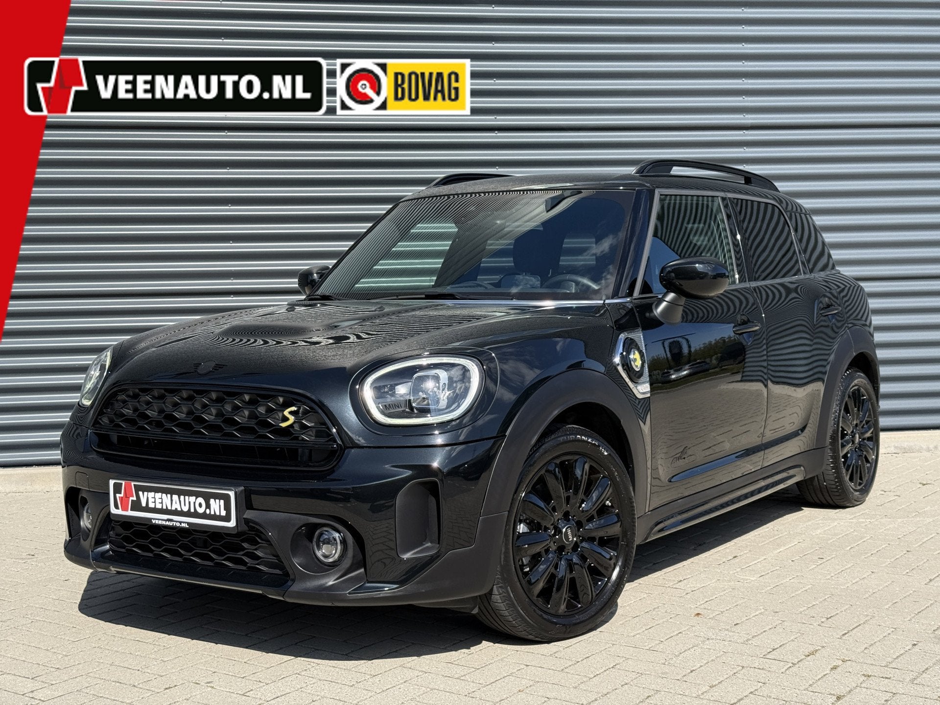 MINI Countryman 1.5 Cooper S E ALL4 Leder/Apple/Camera, Auto's, Mini, Automaat, Dealer onderhouden, Gebruikt, Zwart