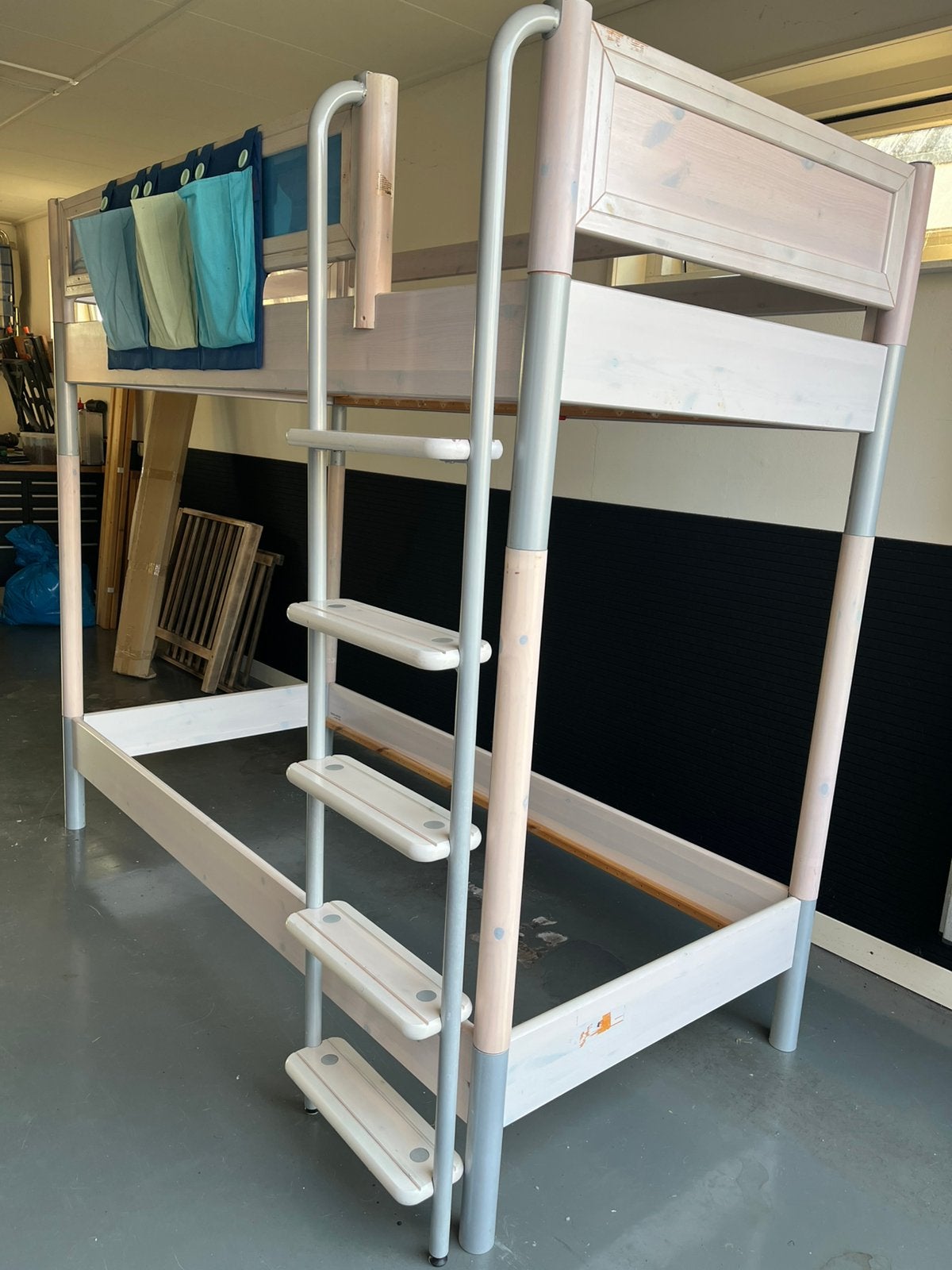 Flexa hoogslaper/stapelbed, Ophalen, Gebruikt, 90 cm, Eenpersoons