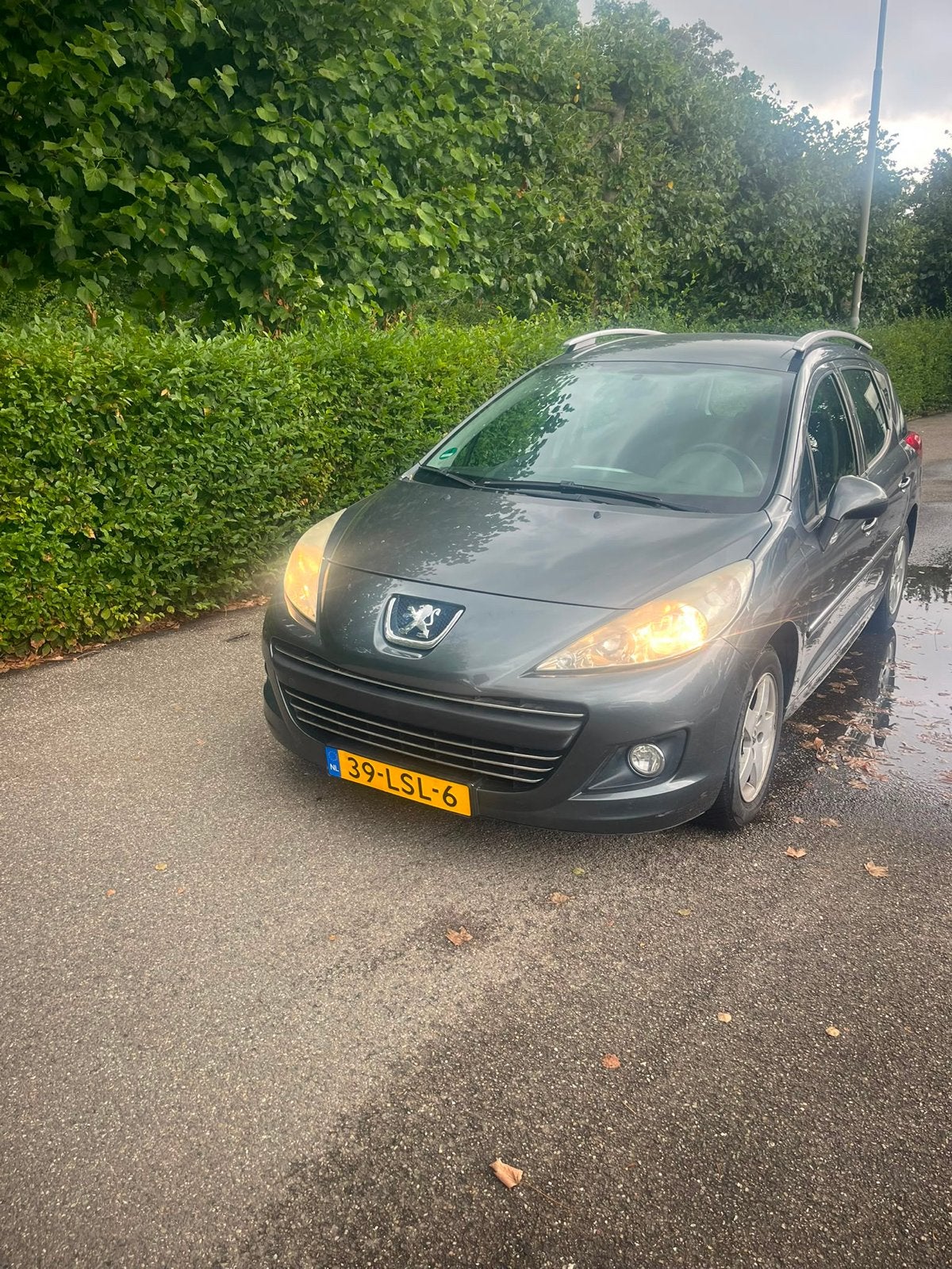 Peugeot 207 1.4 VTI 16V SW 2010 Grijs, inruil Vespa mogelijk, Voorwielaandrijving, Origineel Nederlands, Stationwagon, Handgeschakeld