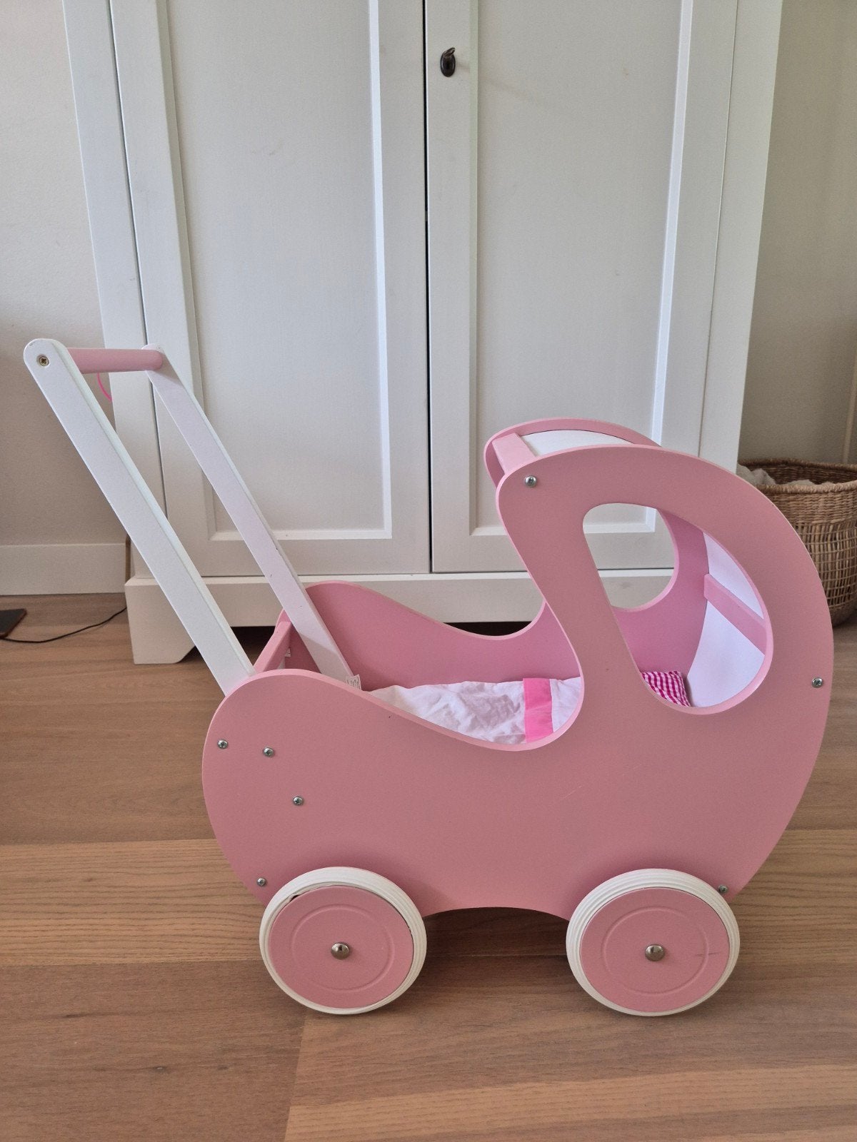 Houten poppenwagen, Ophalen, Zo goed als nieuw, Overige typen