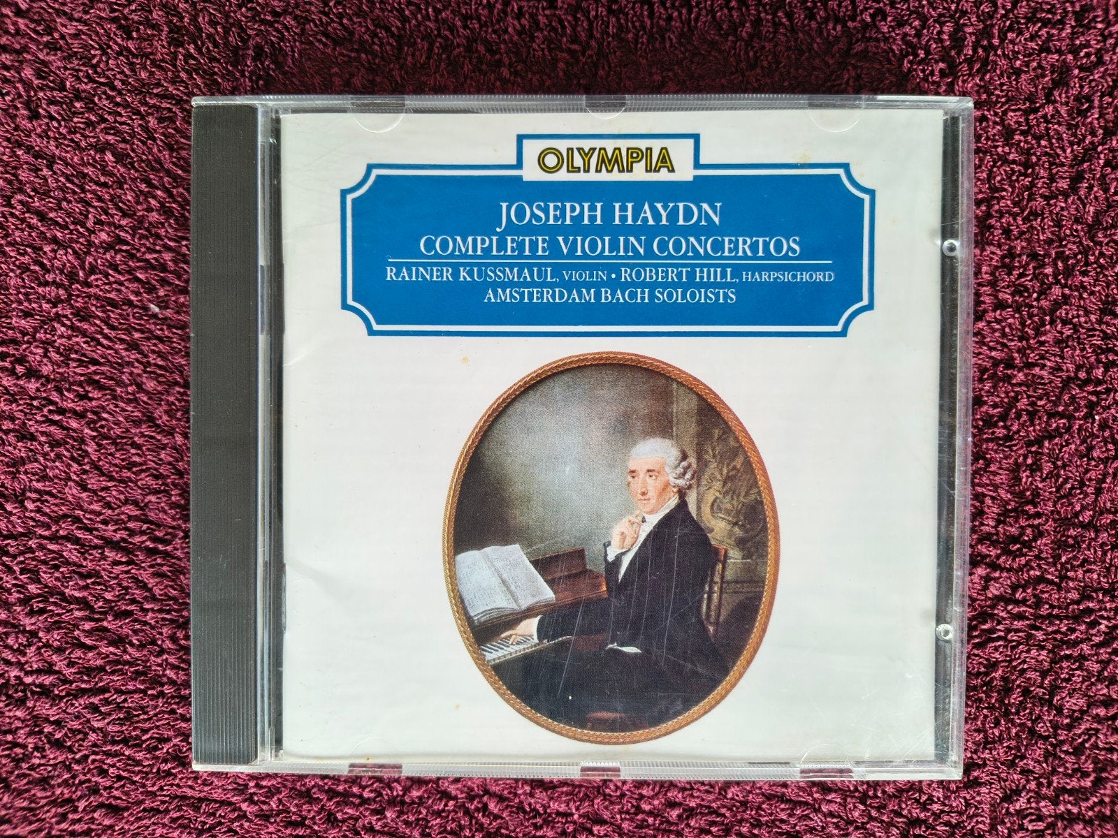 Haydn complete Violin Concertos - Rainer Kussmaul violin, Gebruikt, Haydn, Ophalen of Verzenden, Classicisme