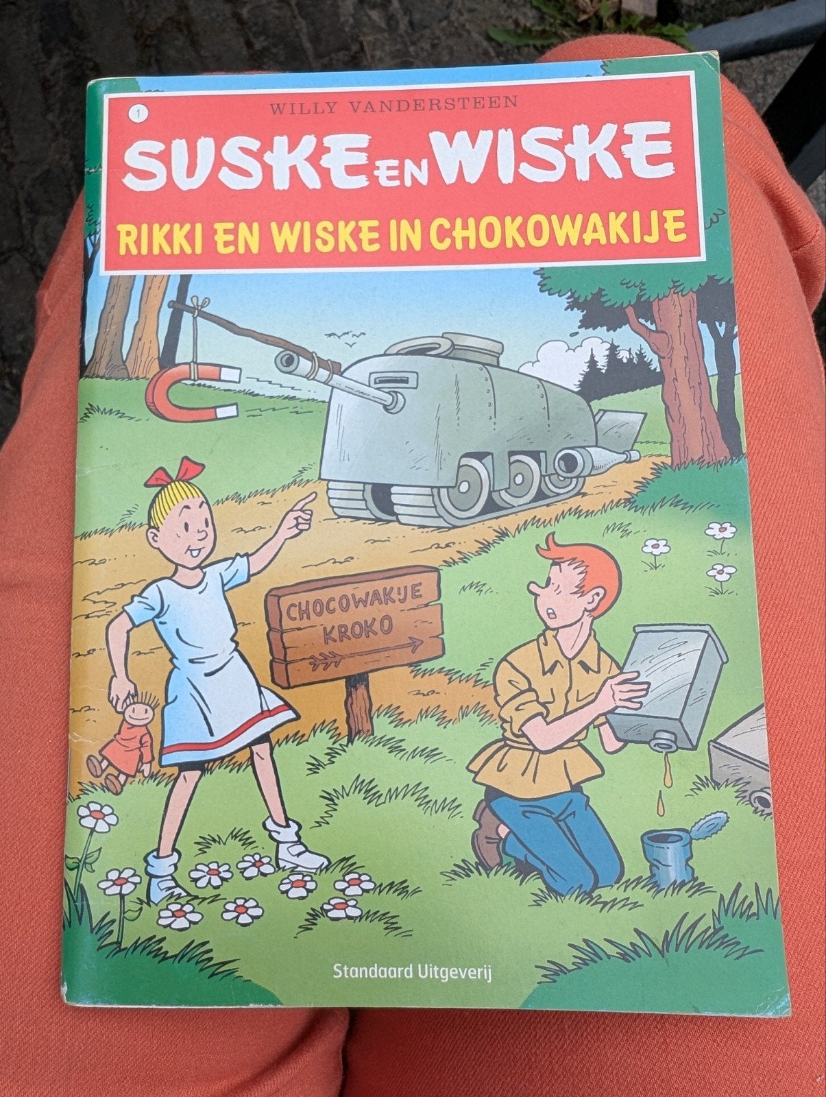 Suske en Wiske, Boeken, Eén stripboek, Ophalen of Verzenden, Gelezen, Willy Vandersteen