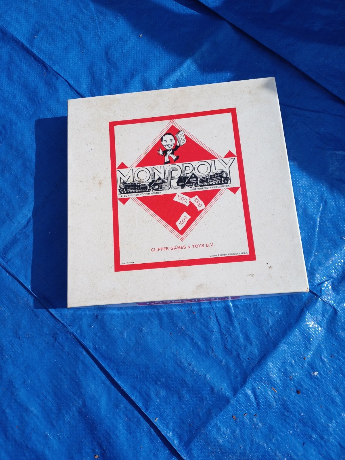 Monopoly spel, Ophalen