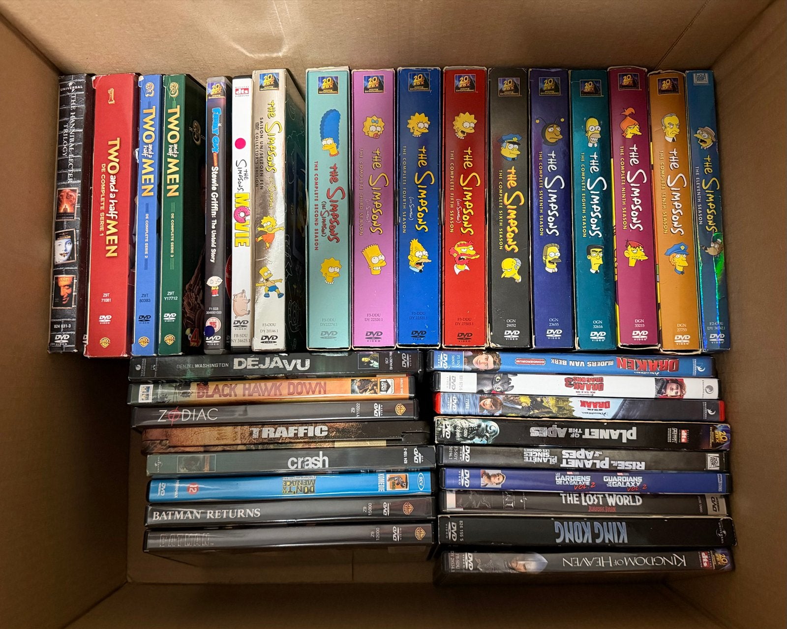 Diverse DVD's, Nederlands, Ophalen of Verzenden, Vanaf 6 jaar, Inclusief doosje