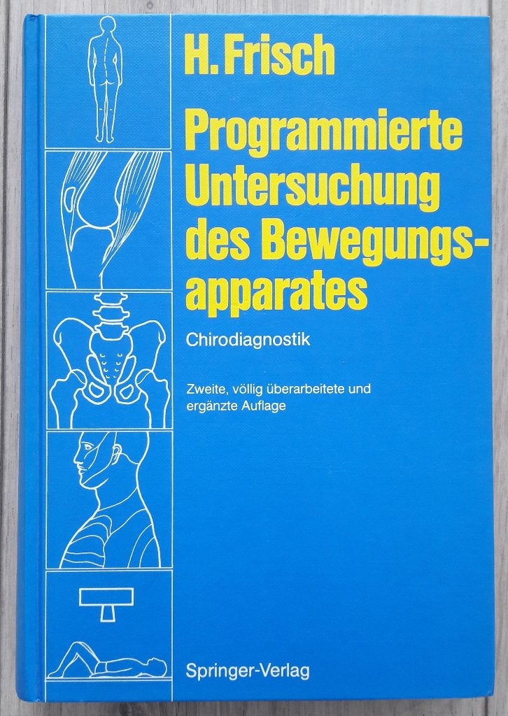 Programmierte untersuchung des bewegungsapparates, chirodiag, Ophalen of Verzenden, Gelezen, Overige wetenschappen