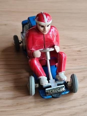 Schuco go-kart 1035 micro racer, Verzamelen, Speelgoed, Ophalen, Zo goed als nieuw