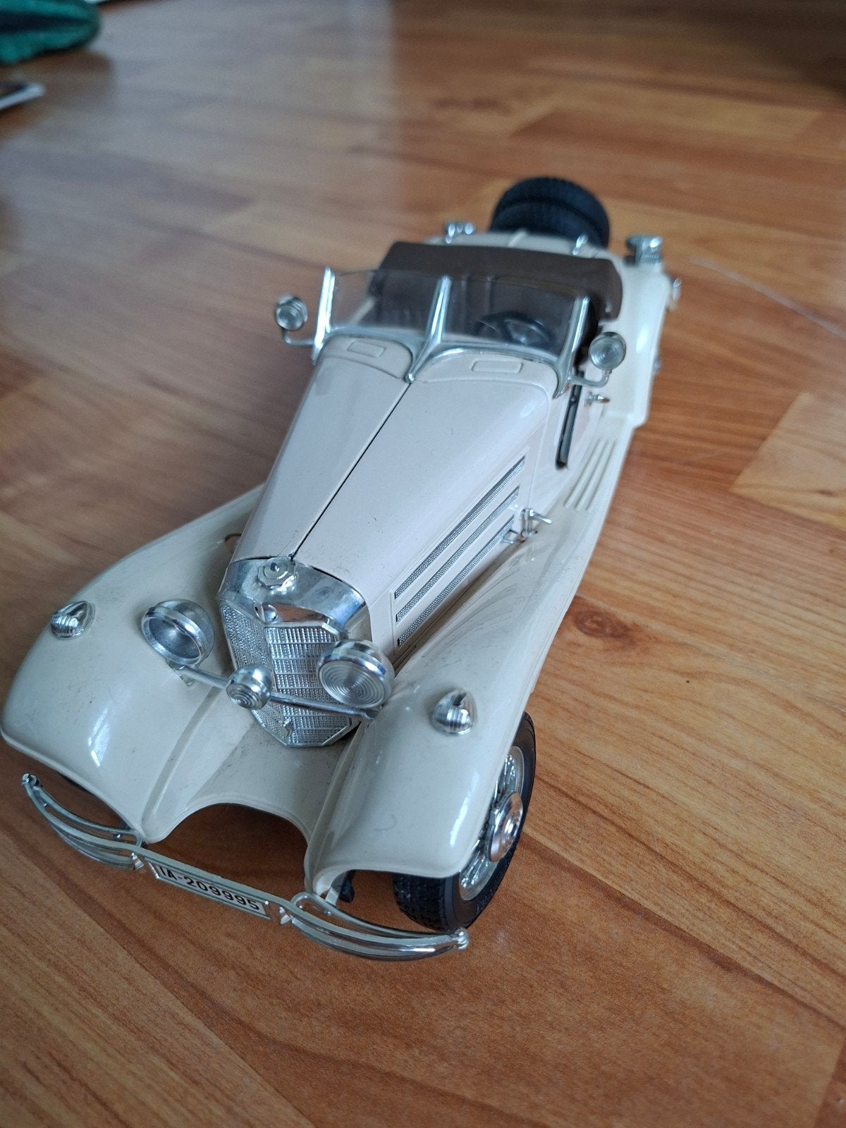 Vintage Mercedes-Benz 500K schaalmodel, Ophalen of Verzenden, Gebruikt, Auto, Overige merken