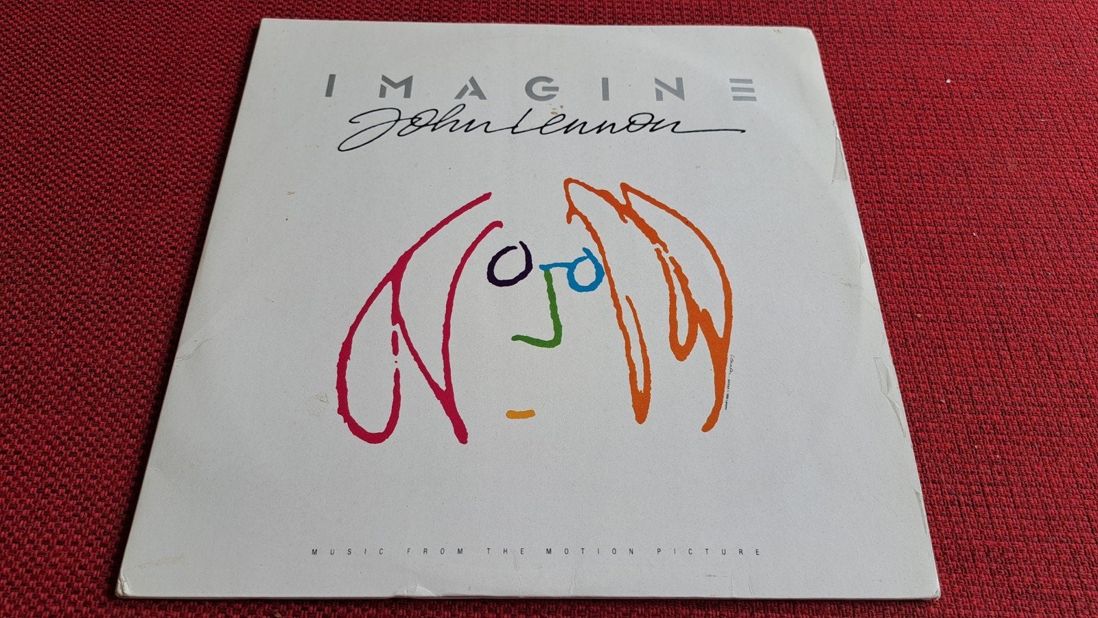Lennon Imagine music from the motion picture 2lp (Beatles), Cd's en Dvd's, Vinyl | Pop, Ophalen of Verzenden, Zo goed als nieuw