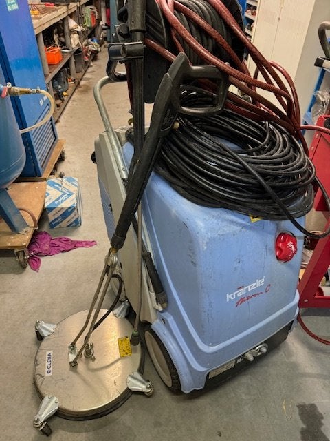 Kranzle warmwater hogedrukreiniger, Ophalen, Gebruikt, Elektrisch, Kranzle