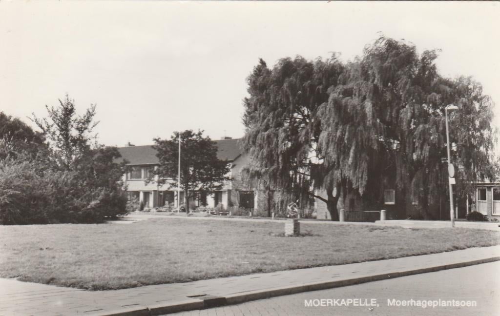 MOERKAPELLE Moerhageplantsoen, Verzamelen, Ansichtkaarten | Nederland, Ongelopen, Zuid-Holland, 1960 tot 1980, Verzenden