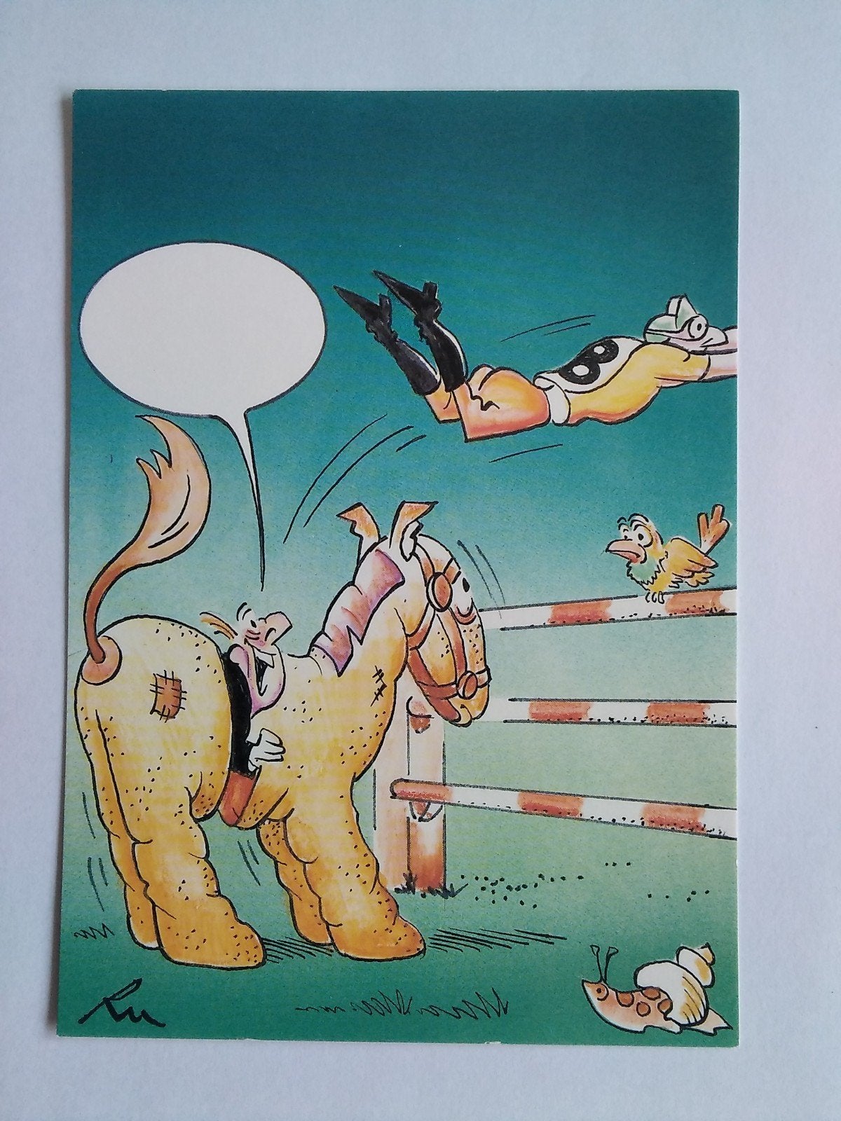 Ansichtkaart NHS PTT Post Olympische Spelen, Verzamelen, Verzenden, 1980 tot heden