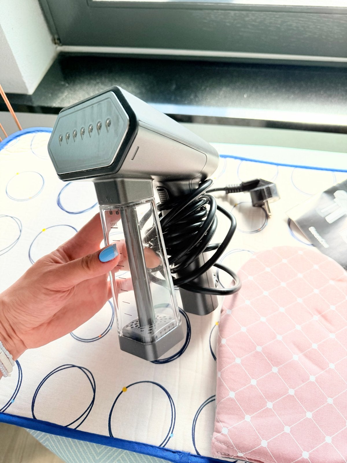 SteamoOne Kledingstomer - Handstomer voor Kleding, Witgoed en Apparatuur, Stoomapparaten, Ophalen, Zo goed als nieuw, Kledingstomer
