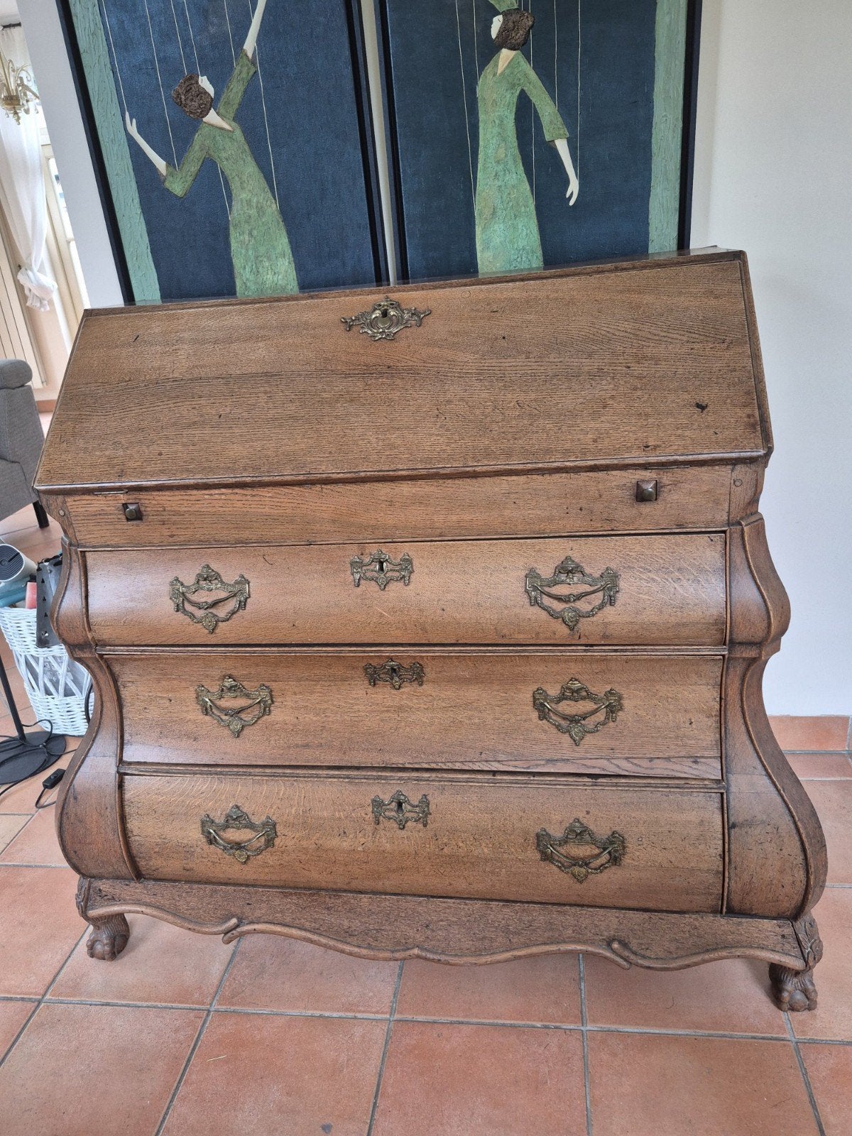 Antieke Dressoir, Ophalen