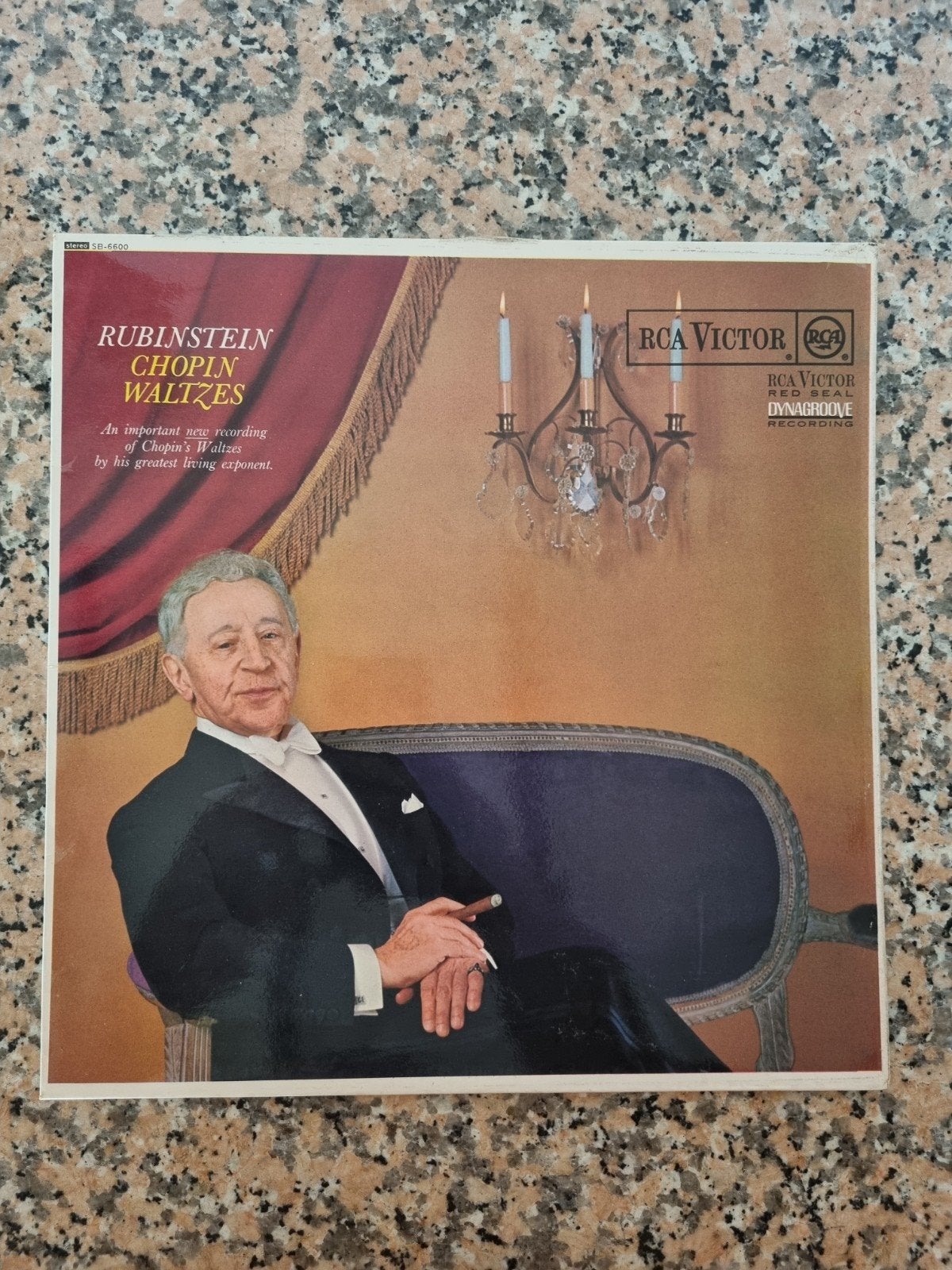 Rubinstein - Chopin Waltzes LP (RCA Victor Red Seal), Ophalen of Verzenden