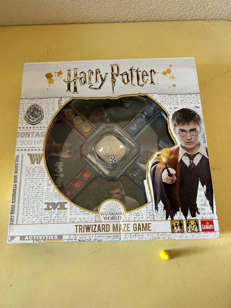 Harry Potter Wizarding World Triwizard maze game, Goliath, Ophalen of Verzenden, Zo goed als nieuw, Spel