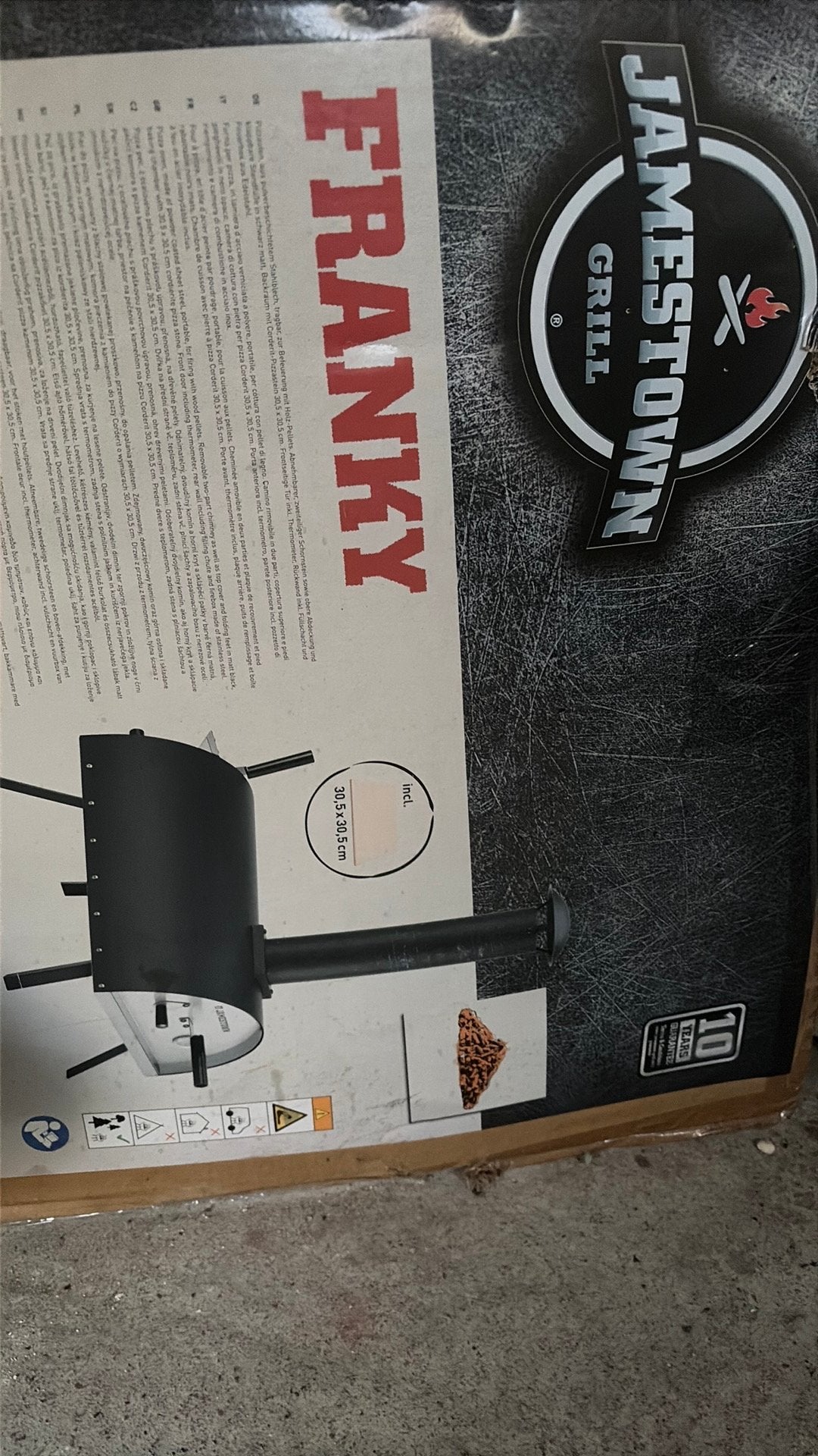 Pizza oven. Nieuw!, Ophalen of Verzenden, Zo goed als nieuw