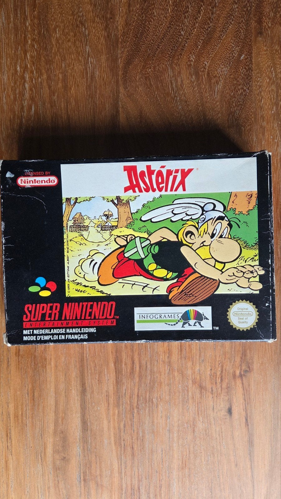 SNES | Asterix - complete in box, Spelcomputers en Games, Gebruikt, 1 speler, Ophalen of Verzenden, Platform